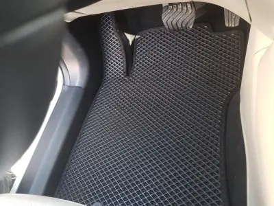 Килимки для Rogue Sport (EVA, чорні) для Nissan Qashqai