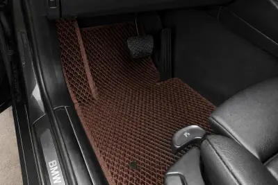 Килимки EVA (коричневі) для BMW 3 серія E46