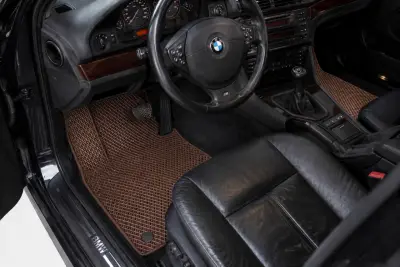 Килимки EVA (коричневі) для BMW 5 серія E39