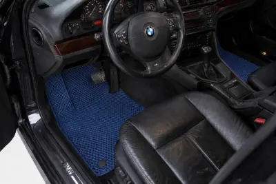 Килимки EVA (сині) для BMW 5 серія E39