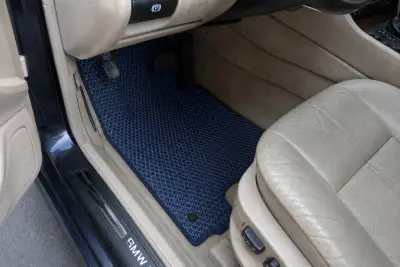 Килимки (EVA, сині) для BMW 7 серія E38