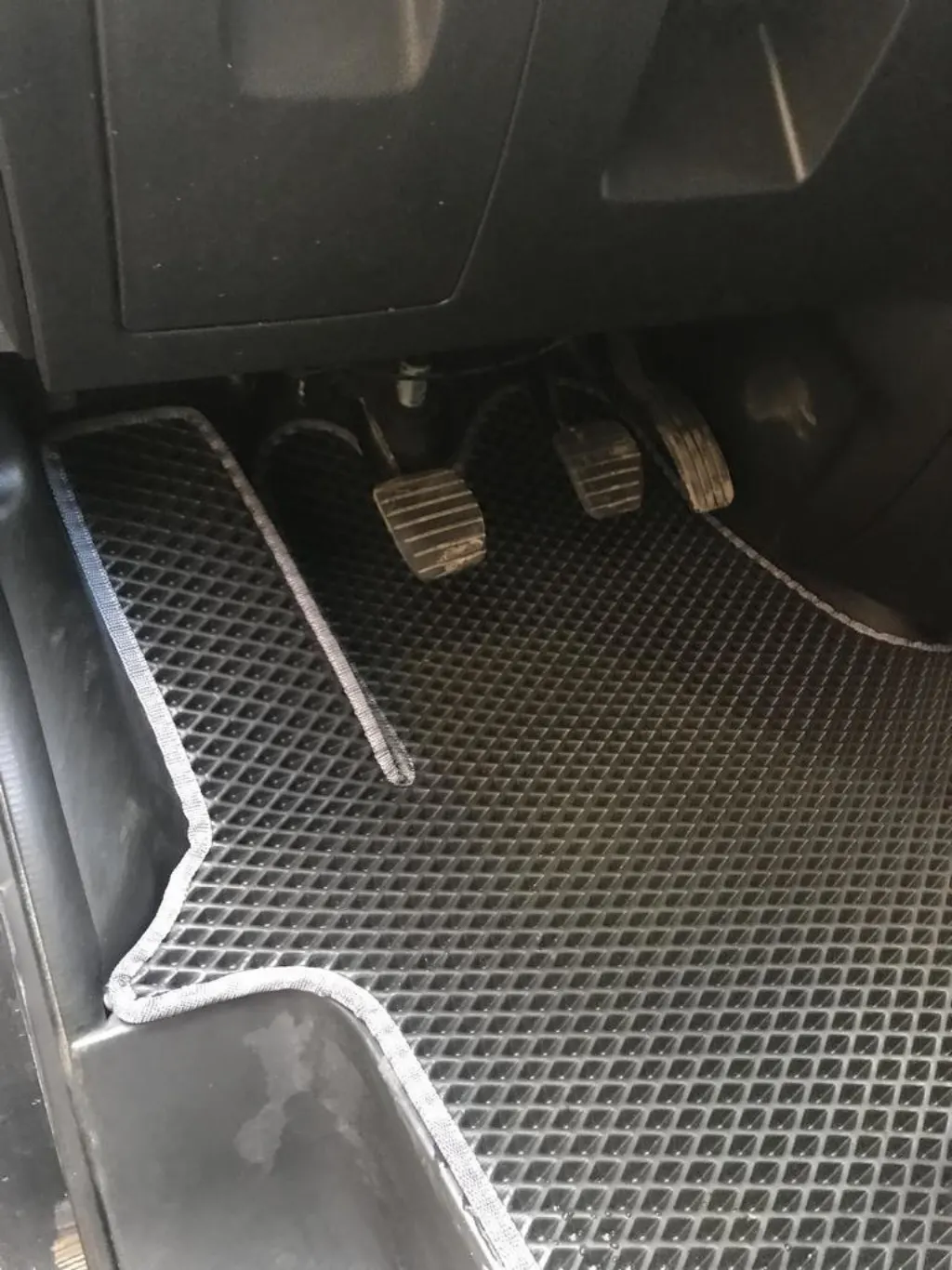 Килимки (2 шт, EVA, чорні) для Nissan NV300/Primastar