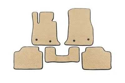 Килимки EVA V1 (Бежеві) для BMW 4 серія F32/F33/F36