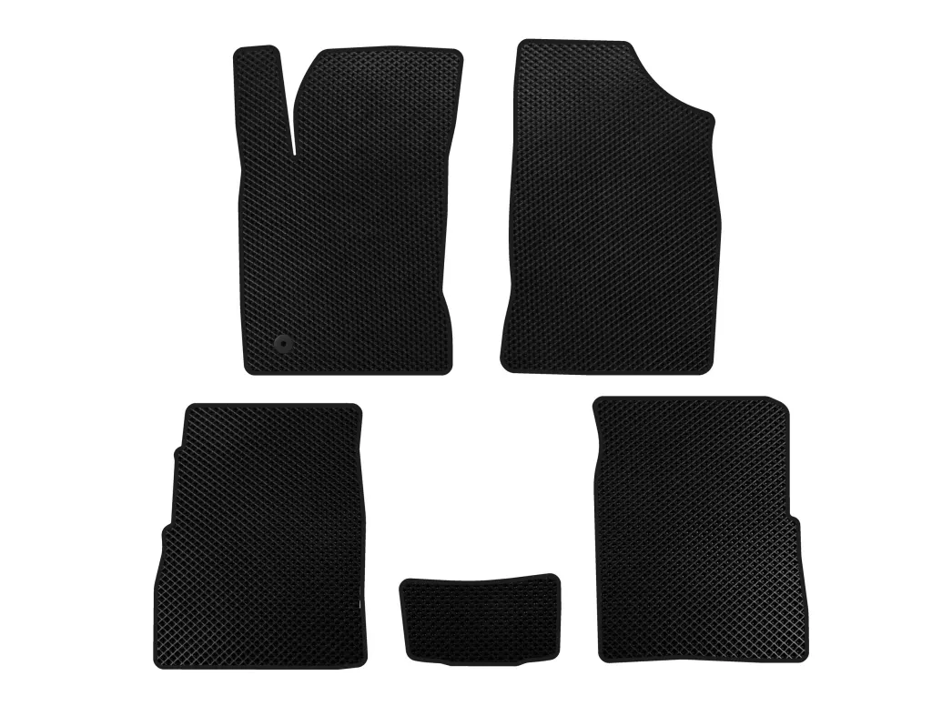 Килимки EVA (HB, 5-ти дверний, Рестайлінг, Чорний) для Chrysler PT Cruiser