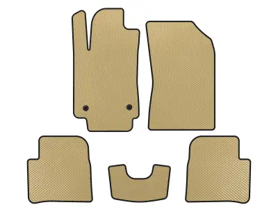 Килимки EVA (HB, Бежевий) для Citroen C–3