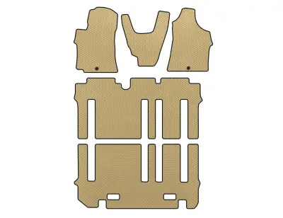Килимки EVA (повний салон, Бежевий) для Hyundai H300, H1, Starex
