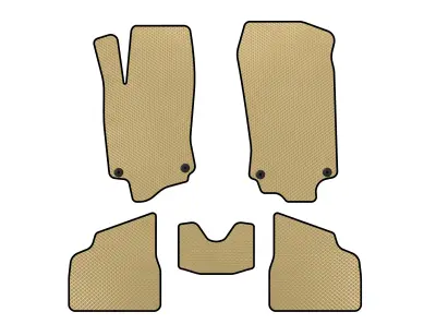 Килимки EVA (Бежевий) для Opel Corsa C