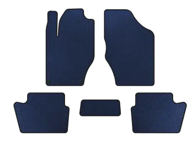Килимки EVA (HB, До рестайлінгу, Синій) для Citroen DS–4