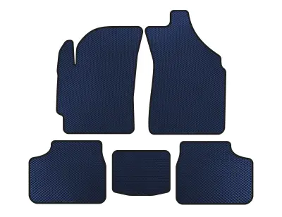 Килимки EVA (Синій) для Daewoo Matiz
