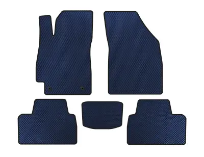 Килимки EVA (SD, Синій) для Daewoo Nubira
