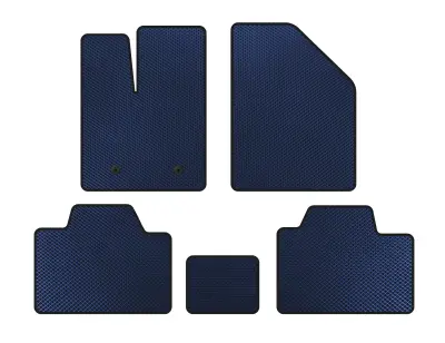 Килимки EVA (Синій) для Ford Edge