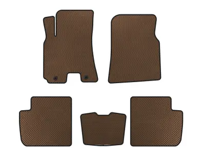 Килимки EVA (Коричневий) для Chery Tiggo 3