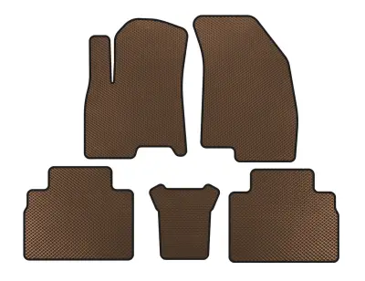 Килимки EVA (Коричневий) для Chery Tiggo 8