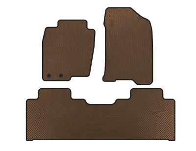 Килимки EVA V1 (Коричневий) для Nissan Navara/NP300