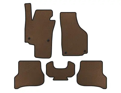 Килимки EVA (Коричневий) для Seat Altea