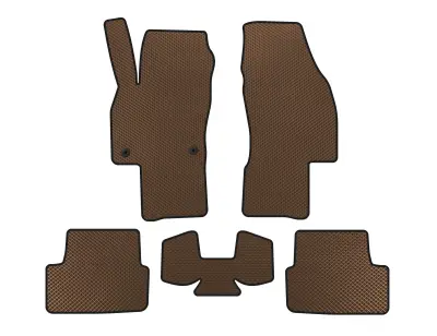 Килимки EVA (Коричневий) для Seat Arona