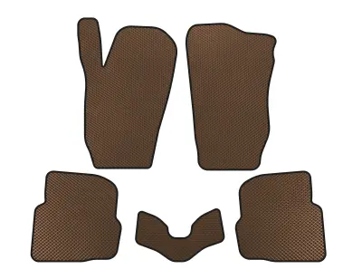 Килимки EVA (SD, Коричневий) для Seat Cordoba