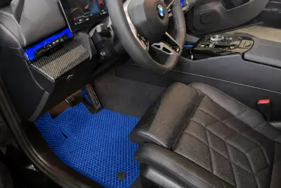 Килимки EVA (Для G60/61, Синій) для BMW 5/i5 серія G60/G60E/G61