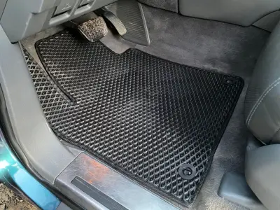 Поліуретанові килимки (2008-2012, EVA, чорні) для Lexus LX570/450d