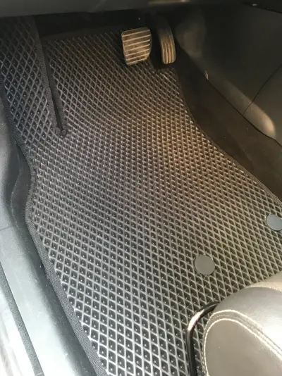 Килимки EVA (чорні) для Renault Fluence