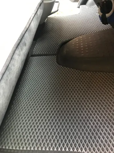 Килимки EVA (чорні, передні, для 2+1) для Volkswagen T5 Multivan