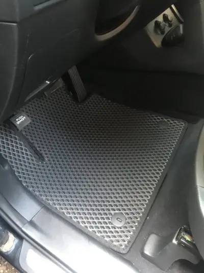 Килимки 5 місць (EVA, чорні) для Hyundai Santa Fe 3