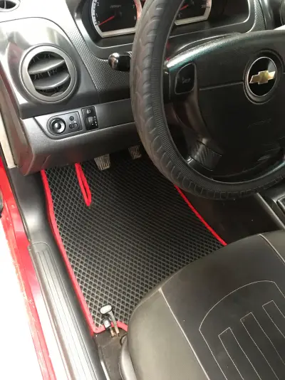 Килимки EVA (чорні) для Chevrolet Aveo T250