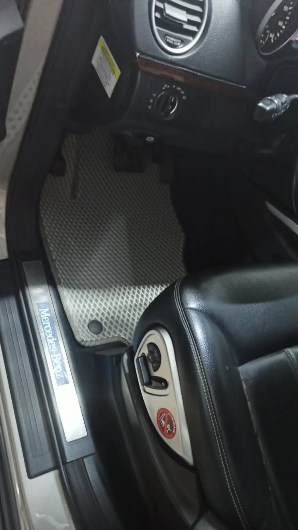 Килимки EVA (5 місць, сірі) для Mercedes-Benz GL-class X164
