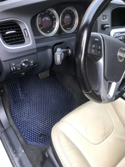 Килимки EVA (сині) для Volvo S60