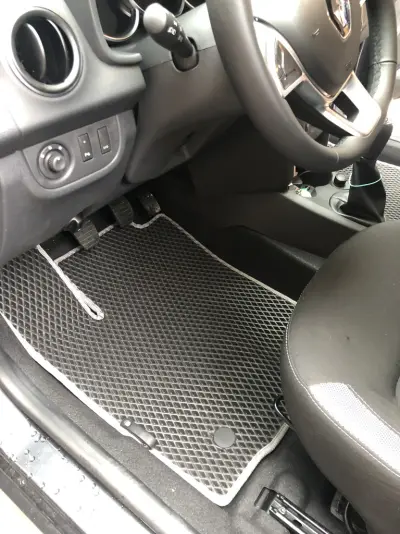 Килимки EVA (чорні) для Dacia Sandero
