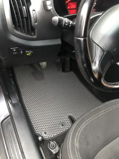 Килимки EVA V2 (чорні) для KIA Sportage