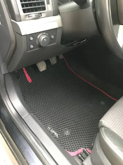 Килимки EVA (чорні) SD для Opel Vectra C