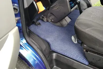 Килимки EVA (сині) для Volkswagen T4 Caravelle/Multivan