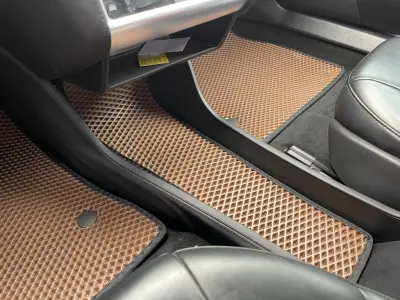 Килимки EVA (2012-2021, цегляні) для Tesla Model S